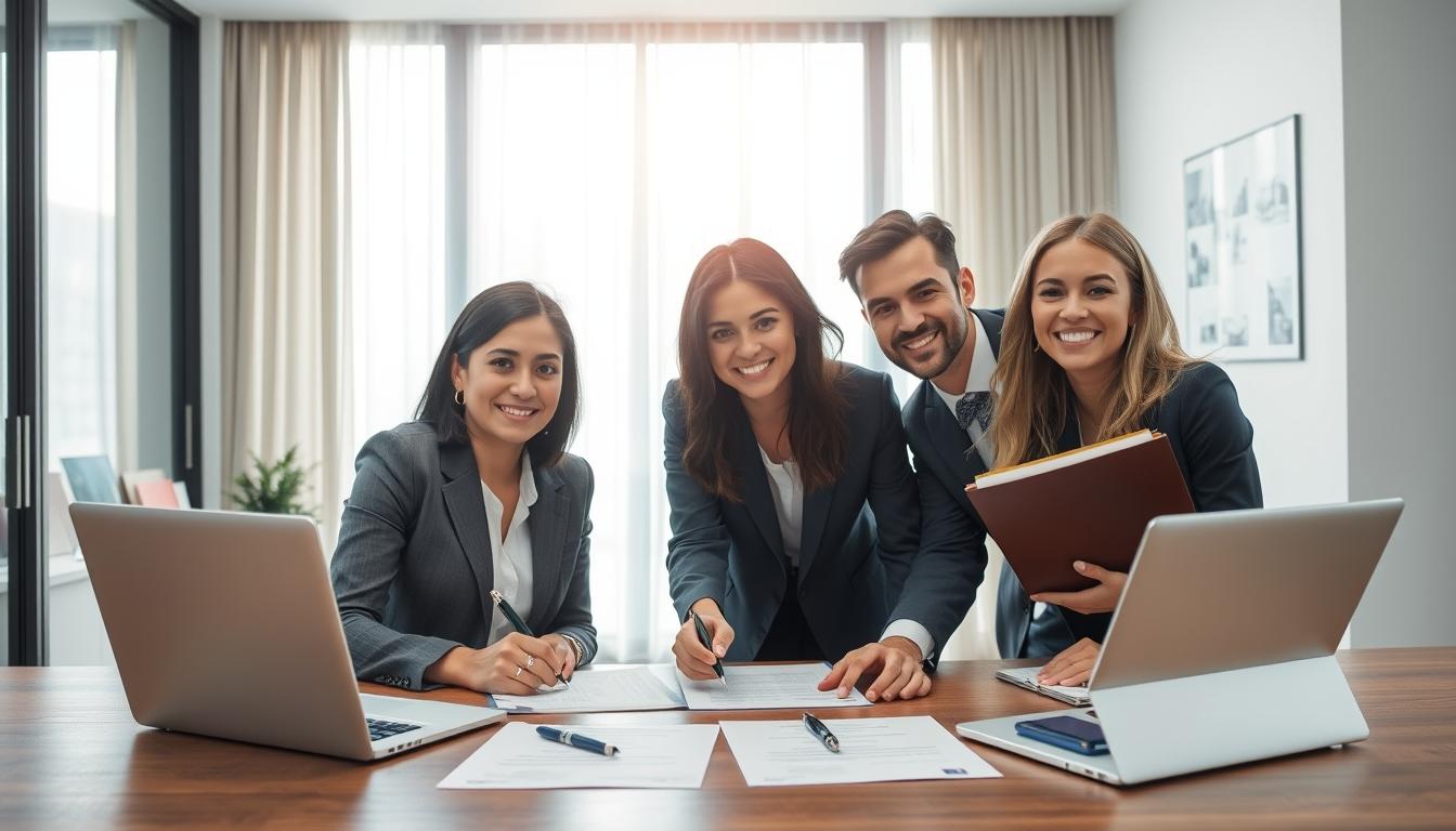 Coordination of property closing documents and timelines